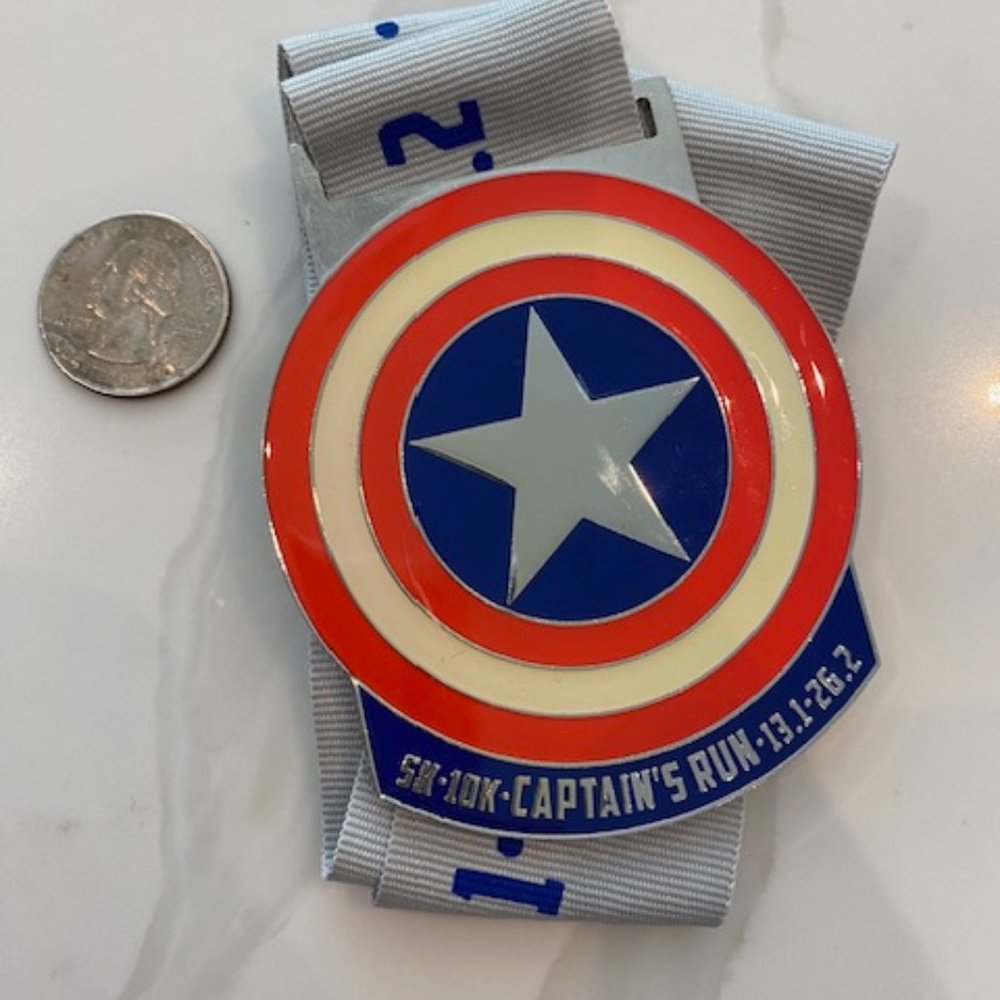 Best Race Bling Virtual running medal - Captain's run